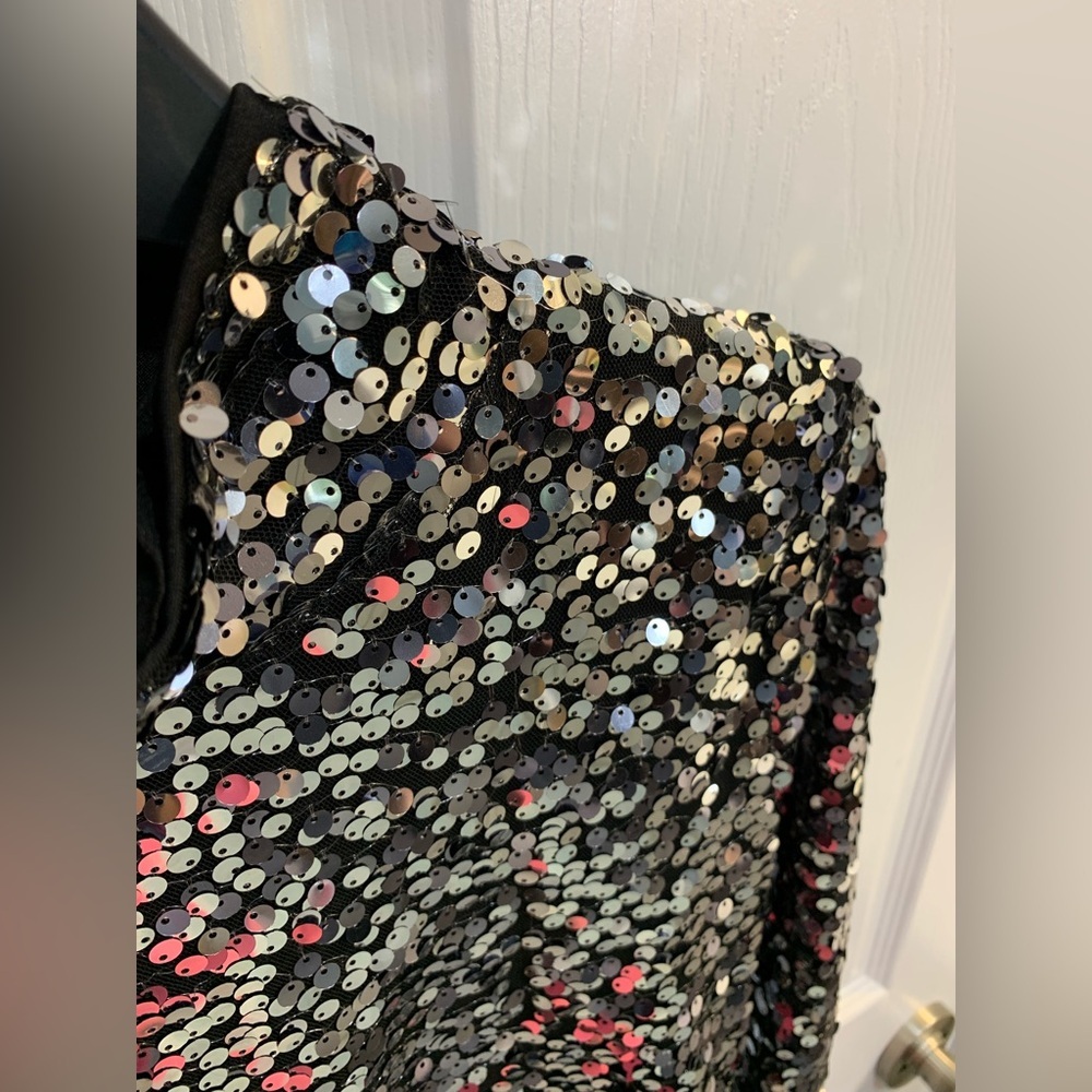 H&M Sequence Blouse Size Small - image 4